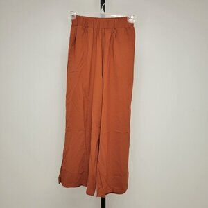 Shein Wide Leg  Rust Culotte Pants